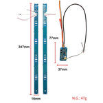 Carte BMS pour trottinette électrique + kit bande latérale pour Xiaomi Mijia M365 Pro, carte BMS + bande latérale