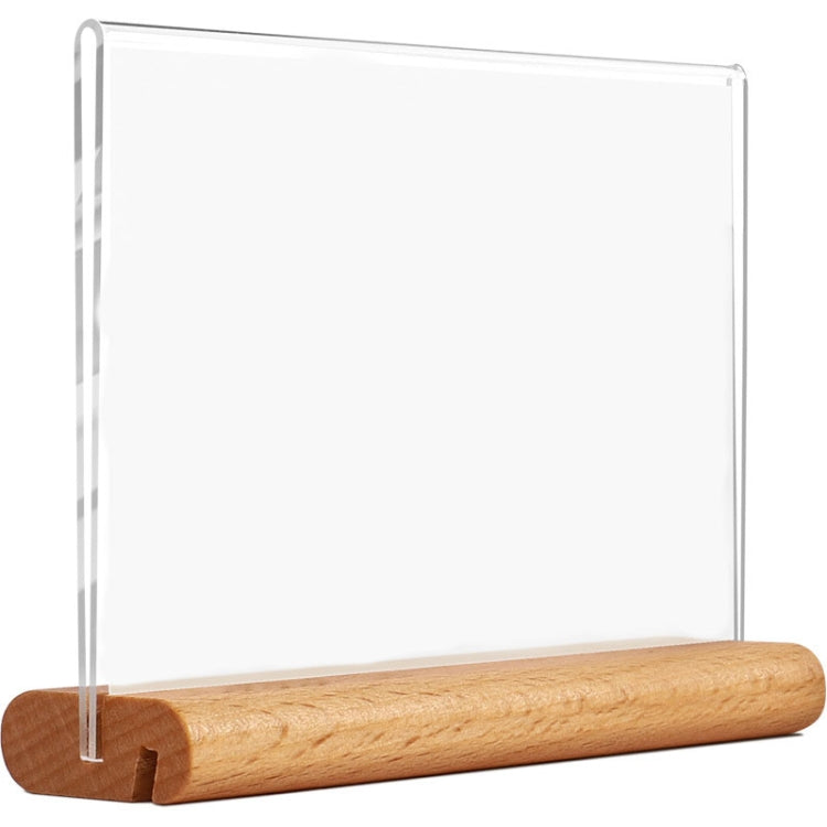 Présentoir vertical de table en acrylique, étiquette de prix de supermarché, Spécifications : 100x150mm, 90x55mm, 100x70mm, 120x80mm, 100x100mm, 100x150mm