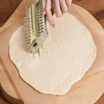 Rouleau à pâtisserie en acier inoxydable, poinçon à pizza, ustensiles de cuisson pour snacks, Poinçon à pizza