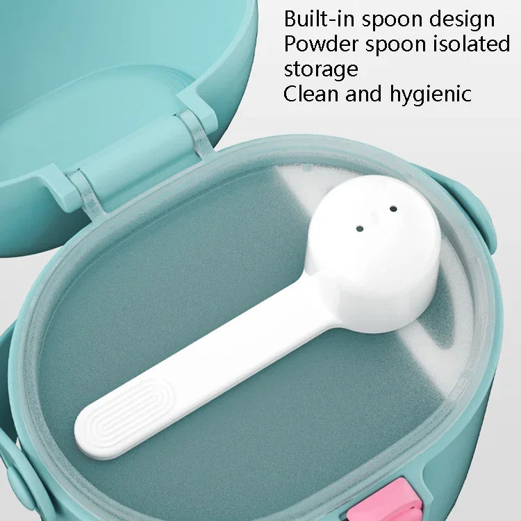 2 PCS YOLE KID Boîte de lait en poudre pour bébé Grande capacité Portable Boîte à poudre Gimi extérieure Supplément alimentaire pour bébé Réservoir scellé, Jaune moutarde, Vert matcha, Vert olive, Bleu paon, Rouge cinabre, Rouge poudré