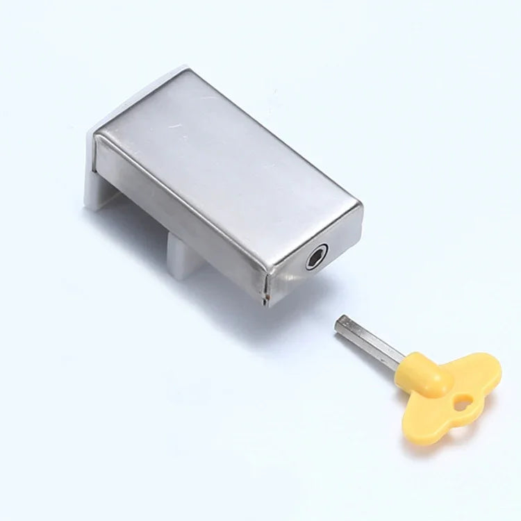 2 Loquets de sécurité pour fenêtre/porte en aluminium, protection enfant, butée antivol, clé hexagonale, clé à molette