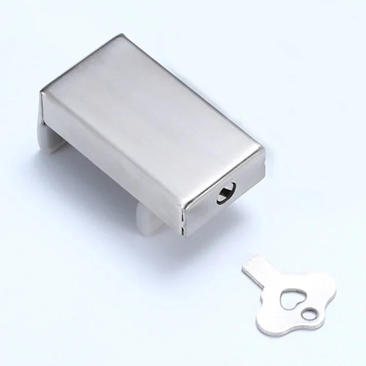 2 Loquets de sécurité pour fenêtre/porte en aluminium, protection enfant, butée antivol, clé hexagonale, clé à molette