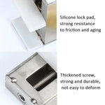 2 Loquets de sécurité pour fenêtre/porte en aluminium, protection enfant, butée antivol, clé hexagonale, clé à molette
