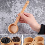 Cuillère en bois à long manche, cuillère à assaisonnement, cuillère à dessert, à café, à thé au lait ; petite cuillère à assaisonnement, cuillère à assaisonnement moyenne, grande cuillère à assaisonnement