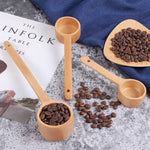 Cuillère en bois à long manche, cuillère à assaisonnement, cuillère à dessert, à café, à thé au lait ; petite cuillère à assaisonnement, cuillère à assaisonnement moyenne, grande cuillère à assaisonnement