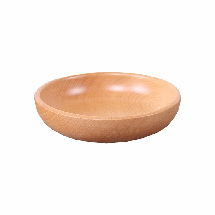 Plat à fruits rond, saladier, plat en bois épais pour fruits secs, plat à fruits/sushi, 15cm, 20cm, 25cm, 30cm