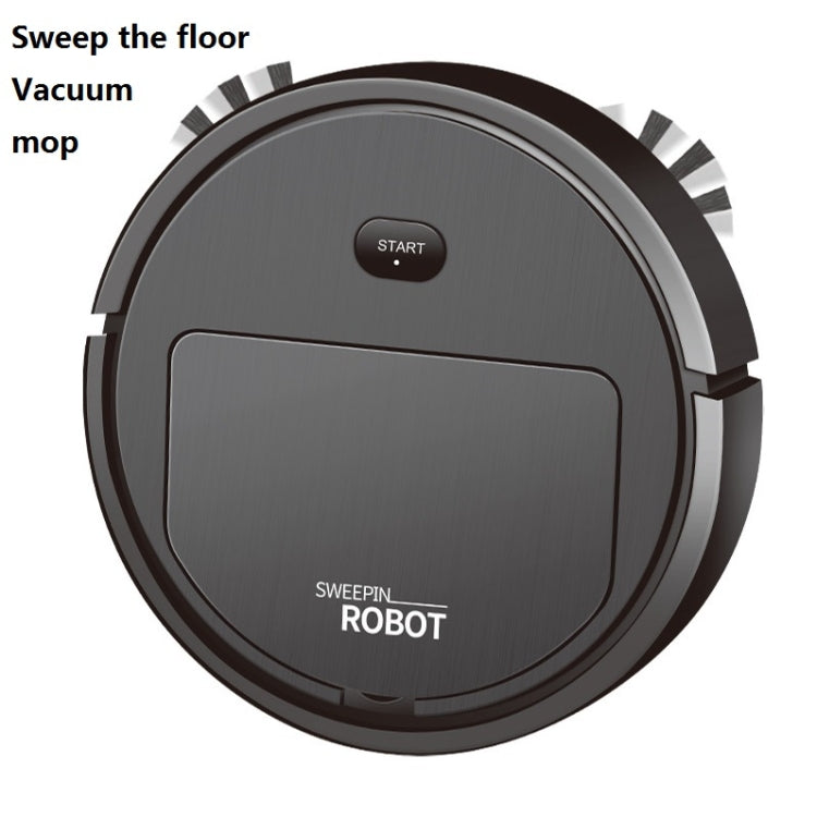 Robot de balayage automatique intelligent pour la maison, Spécification :, 3 en 1 (Noir), 3 en 1 (Blanc), Noir, Blanc