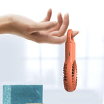 Mini ventilateur de poche portable rechargeable USB avec lumière 7 couleurs, Rose, Vert armée, Orange