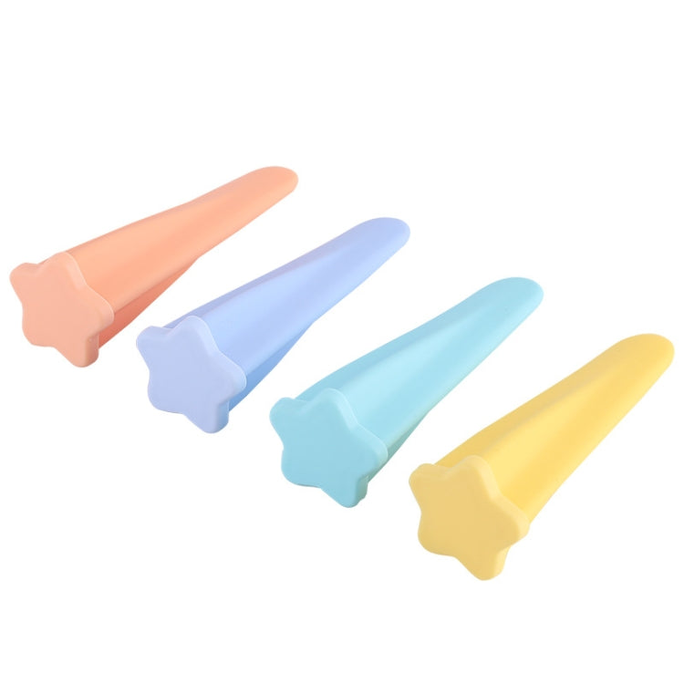 Lot de 2 moules à glace 4 en 1 en silicone alimentaire pour enfants, livraison de couleur aléatoire