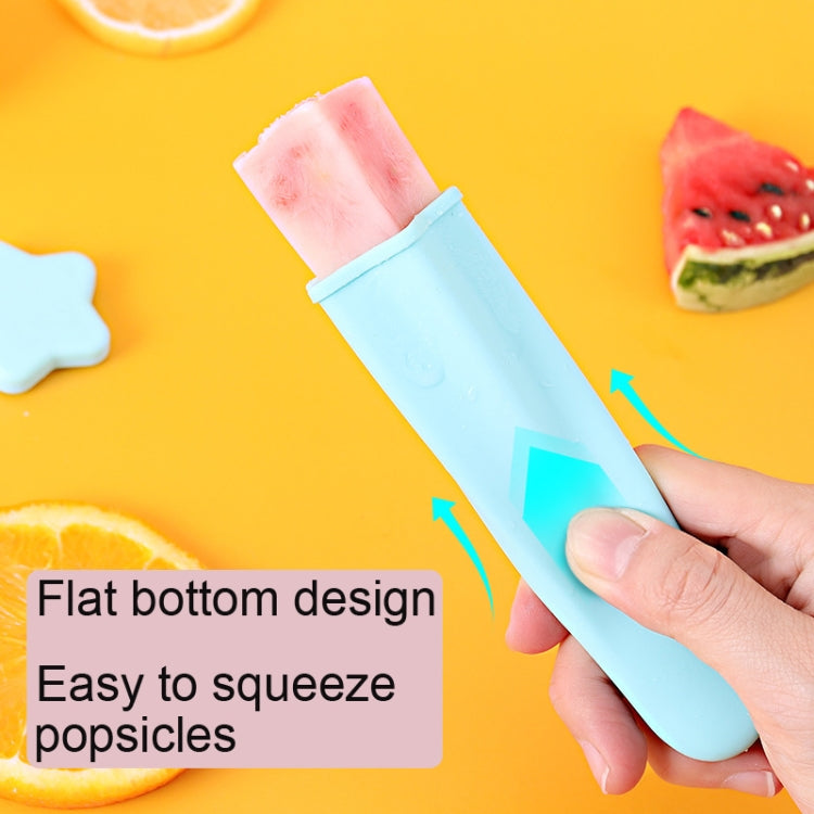 Lot de 2 moules à glace 4 en 1 en silicone alimentaire pour enfants, livraison de couleur aléatoire