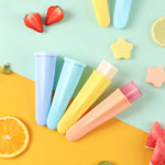 Lot de 2 moules à glace 4 en 1 en silicone alimentaire pour enfants, livraison de couleur aléatoire