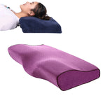 Oreiller cervical en mousse à mémoire en forme de papillon, à rebond lent, oreiller de soins de santé, 50x30x10x6cm, 62x34x12x6cm