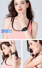 Montres intelligentes P68 avec moniteur de fréquence cardiaque, pression artérielle, suivi d'activité pour Xiaomi Band 3 Huawei Color Band 2, TBD056989501A, TBD056989501B, TBD056989501C, TBD056989501D, TBD056989501E, TBD056989501F, TBD056989501G