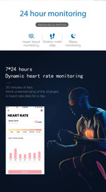 Montres intelligentes P68 avec moniteur de fréquence cardiaque, pression artérielle, suivi d'activité pour Xiaomi Band 3 Huawei Color Band 2, TBD056989501A, TBD056989501B, TBD056989501C, TBD056989501D, TBD056989501E, TBD056989501F, TBD056989501G