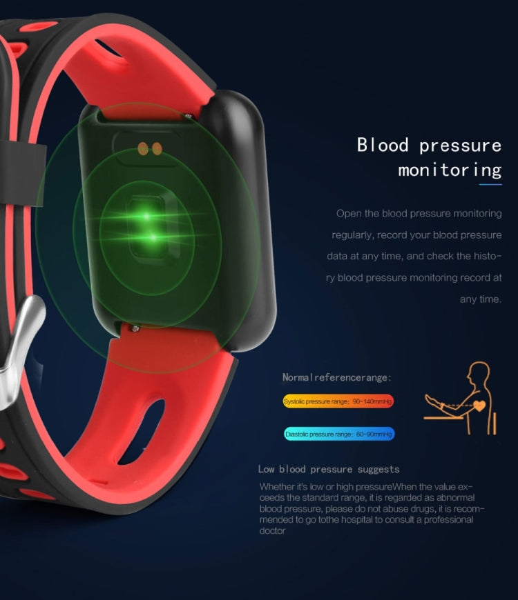 Montres intelligentes P68 avec moniteur de fréquence cardiaque, pression artérielle, suivi d'activité pour Xiaomi Band 3 Huawei Color Band 2, TBD056989501A, TBD056989501B, TBD056989501C, TBD056989501D, TBD056989501E, TBD056989501F, TBD056989501G