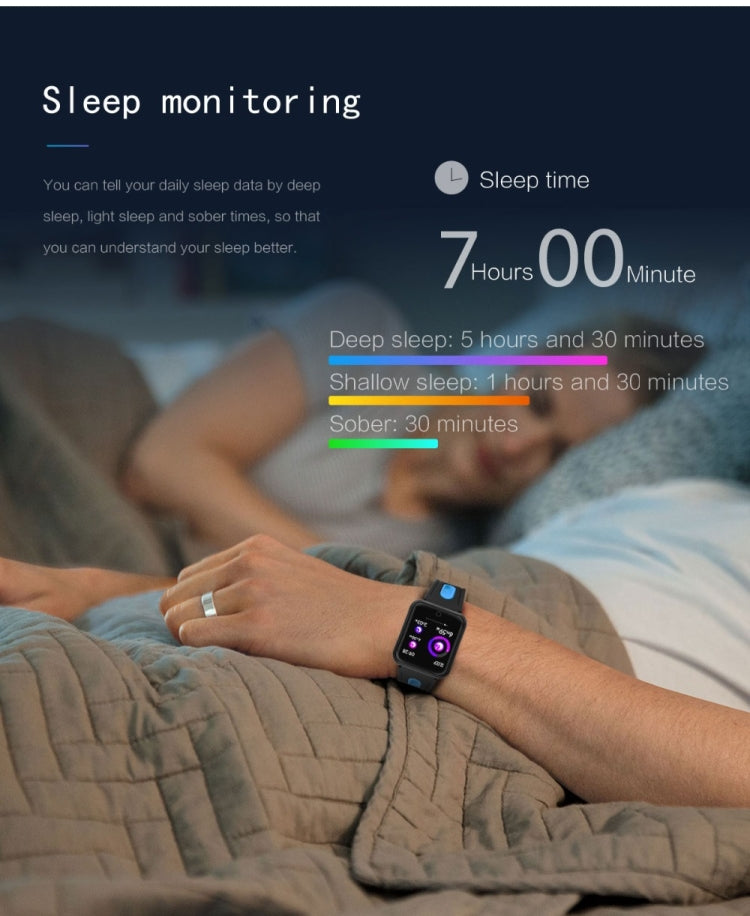 Montres intelligentes P68 avec moniteur de fréquence cardiaque, pression artérielle, suivi d'activité pour Xiaomi Band 3 Huawei Color Band 2, TBD056989501A, TBD056989501B, TBD056989501C, TBD056989501D, TBD056989501E, TBD056989501F, TBD056989501G