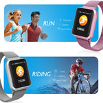 Montres intelligentes P68 avec moniteur de fréquence cardiaque, pression artérielle, suivi d'activité pour Xiaomi Band 3 Huawei Color Band 2, TBD056989501A, TBD056989501B, TBD056989501C, TBD056989501D, TBD056989501E, TBD056989501F, TBD056989501G