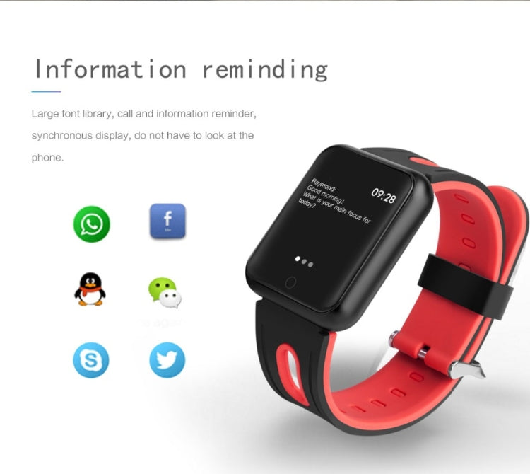 Montres intelligentes P68 avec moniteur de fréquence cardiaque, pression artérielle, suivi d'activité pour Xiaomi Band 3 Huawei Color Band 2, TBD056989501A, TBD056989501B, TBD056989501C, TBD056989501D, TBD056989501E, TBD056989501F, TBD056989501G