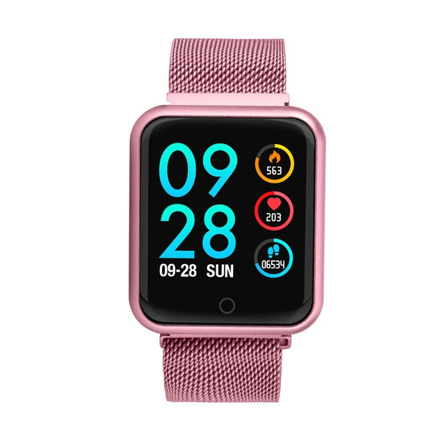 Montres intelligentes P68 avec moniteur de fréquence cardiaque, pression artérielle, suivi d'activité pour Xiaomi Band 3 Huawei Color Band 2, TBD056989501A, TBD056989501B, TBD056989501C, TBD056989501D, TBD056989501E, TBD056989501F, TBD056989501G