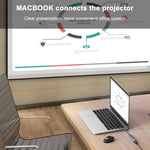 Station d'accueil HUB multifonction 4 en 1 BYL-2011 USB-C / Type-C vers HDMI 4K + USB 3.0 + USB 2.0 + charge PD USB-C / Type-C, 4 en 1