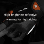 WEST BIKING YP0211196 Gants de moto/vélo anti-choc et antidérapants à demi-doigts pour l'équitation, S, M, L, XL
