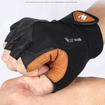 WEST BIKING YP0211196 Gants de moto/vélo anti-choc et antidérapants à demi-doigts pour l'équitation, S, M, L, XL
