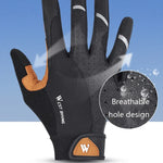 WEST BIKING YP0211197 Gants de moto à doigts complets antichocs et antidérapants, équipement de conduite, S, M, L, XL