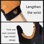 WEST BIKING YP0211197 Gants de moto à doigts complets antichocs et antidérapants, équipement de conduite, S, M, L, XL