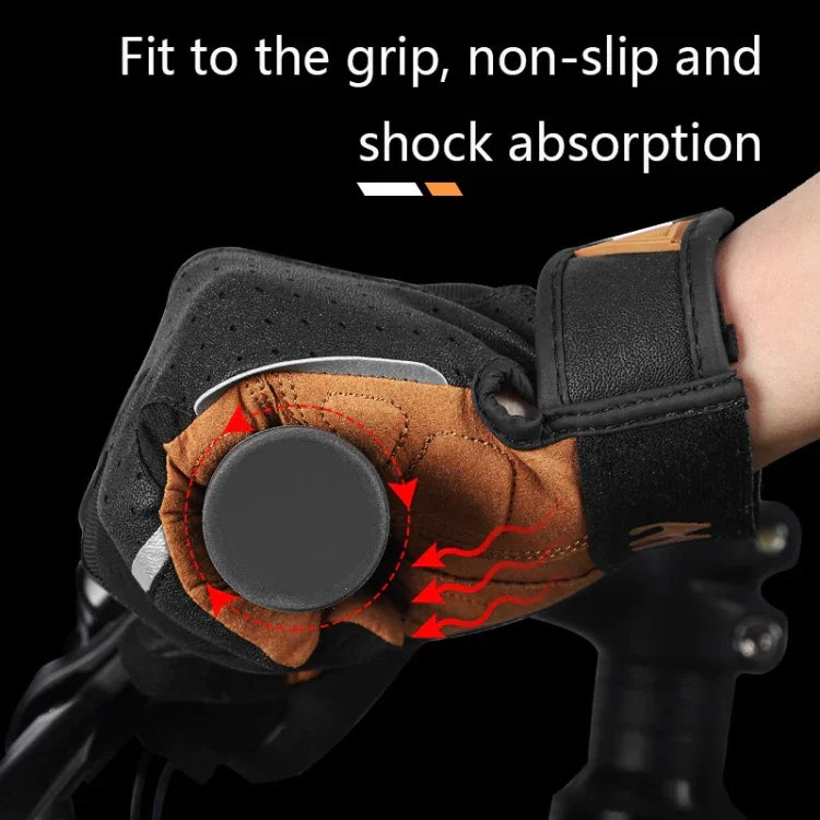 WEST BIKING YP0211197 Gants de moto à doigts complets antichocs et antidérapants, équipement de conduite, S, M, L, XL