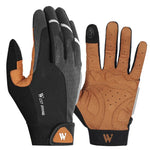 WEST BIKING YP0211197 Gants de moto à doigts complets antichocs et antidérapants, équipement de conduite, S, M, L, XL