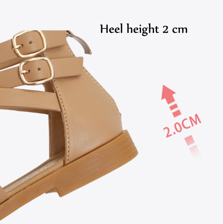 Sandales d'été pour femmes à brides croisées style romain, chaussures rétro à talons bas, 36, 37, 38, 39, 40, 41, 42