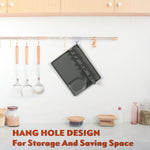 Support de cuillère en silicone 2 en 1 pour cuisine, Grand (Gris), Moyen (Gris), Moyen (Noir), Grand (Rouge), Moyen (Rouge), Grand (Bleu), Moyen (Bleu), Grand (Orange), Moyen (Orange), Grand (Vert), Moyen (Vert)