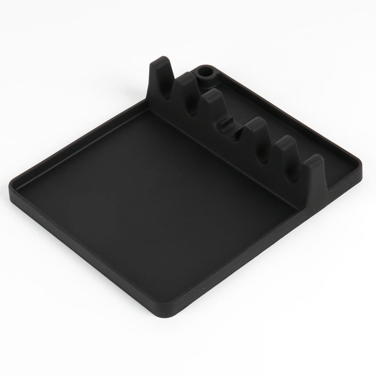 Support de cuillère en silicone 2 en 1 pour cuisine, Grand (Gris), Moyen (Gris), Moyen (Noir), Grand (Rouge), Moyen (Rouge), Grand (Bleu), Moyen (Bleu), Grand (Orange), Moyen (Orange), Grand (Vert), Moyen (Vert)