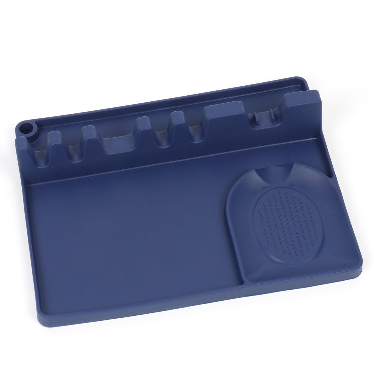 Support de cuillère en silicone 2 en 1 pour cuisine, Grand (Gris), Moyen (Gris), Moyen (Noir), Grand (Rouge), Moyen (Rouge), Grand (Bleu), Moyen (Bleu), Grand (Orange), Moyen (Orange), Grand (Vert), Moyen (Vert)