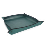 Pots de plantation pour plantes vertes de balcon Tapis de sol pour changement de terre Opération de plantation à domicile Mélange de terre Tapis d'infiltration d'eau, 75x75cm, 110x75cm, 100x100cm