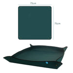 Pots de plantation pour plantes vertes de balcon Tapis de sol pour changement de terre Opération de plantation à domicile Mélange de terre Tapis d'infiltration d'eau, 75x75cm, 110x75cm, 100x100cm