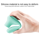 Protection poignée de porte en silicone pour enfants, anti-collision, Blanc crème, Vert clair, Rose, Café