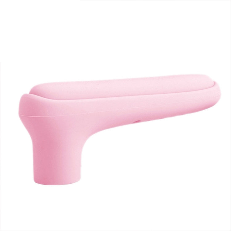 Protection poignée de porte en silicone pour enfants, anti-collision, Blanc crème, Vert clair, Rose, Café