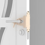 Dessin animé ours chambre porte muette serrure porte fermée coussin de protection anti-collision, vert, rose, café, abricot, blanc