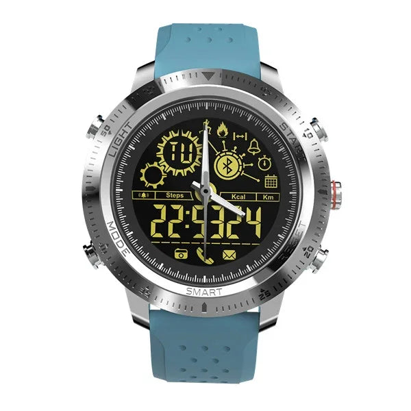 Montre connectée NX02 Sport étanche IP67, suivi des calories, podomètre, chronomètre, rappel d'appels et de SMS