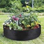 Felt Planting Barrel Indoor Outer Round Plant Bag Non-Woven Seedling Bag, 50x20cm 40L, 60x20cm 56L, 70x30cm 115L, 80x30cm 150L, 90x30cm 190L, 120x30cm 340L, 127x30cm 380L