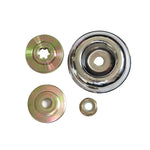 Accessoires de tête de travail pour tondeuse à gazon Plaque de pression de débroussailleuse Couvercle de protection Écrou, Tête de travail 4 PCS/Set, Tête de travail 3 PCS/Set, Tête de travail 3 PCS/Set + Hexagone, Tête de travail 10 PCS/Set