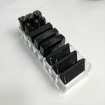Acrylic Lipstick Shelf Powder Storage Box Transparent Eyeshadow Makeup Shelf Makeup Box