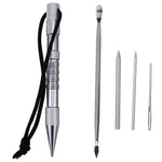 Bracelet à aiguilles pour corde de parapluie, outil de tissage DIY, Spécifications :, 4 PCS / Set Noir, 4 PCS / Set Argent, 5 PCS / Set Noir, 5 PCS / Set Argent, 6 PCS / Set Noir, 6 PCS / Set Argent, 7 PCS / Set Noir, 7 PCS / Set Argent, 9 PCS / Set Noir