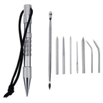 Bracelet à aiguilles pour corde de parapluie, outil de tissage DIY, Spécifications :, 4 PCS / Set Noir, 4 PCS / Set Argent, 5 PCS / Set Noir, 5 PCS / Set Argent, 6 PCS / Set Noir, 6 PCS / Set Argent, 7 PCS / Set Noir, 7 PCS / Set Argent, 9 PCS / Set Noir