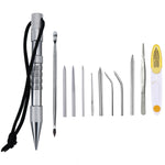 Bracelet à aiguilles pour corde de parapluie, outil de tissage DIY, Spécifications :, 4 PCS / Set Noir, 4 PCS / Set Argent, 5 PCS / Set Noir, 5 PCS / Set Argent, 6 PCS / Set Noir, 6 PCS / Set Argent, 7 PCS / Set Noir, 7 PCS / Set Argent, 9 PCS / Set Noir