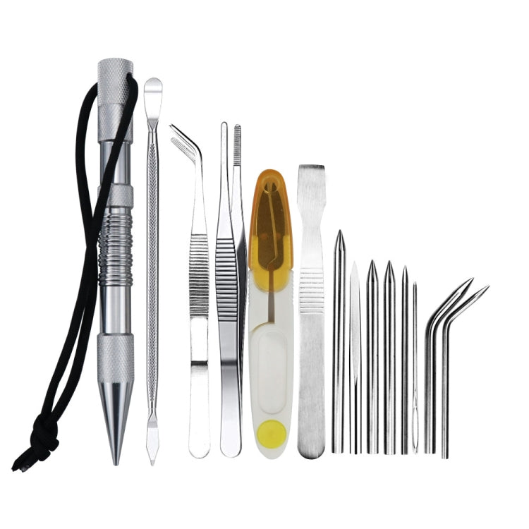 Bracelet à aiguilles pour corde de parapluie, outil de tissage DIY, Spécifications :, 4 PCS / Set Noir, 4 PCS / Set Argent, 5 PCS / Set Noir, 5 PCS / Set Argent, 6 PCS / Set Noir, 6 PCS / Set Argent, 7 PCS / Set Noir, 7 PCS / Set Argent, 9 PCS / Set Noir