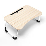 Bureau d'ordinateur pliable USB avec ventilateur et lampe, Dimensions : 60x40x28cm, Noir froid, Rose adolescent, Bleu ciel, Érable blanc, Noyer, Vert protection des yeux