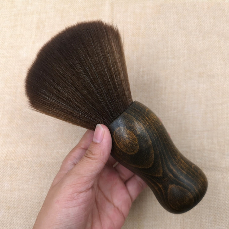 Brosse à épousseter les cheveux coupés, bois massif, poils doux, brosse de nettoyage, fournitures de coiffure, brosse S1, brosse S2, brosse S3