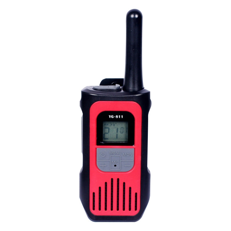 1 paire de talkies-walkies sans fil portables pour enfants YG-811 0.5W, couleur aléatoire, livraison couleur aléatoire